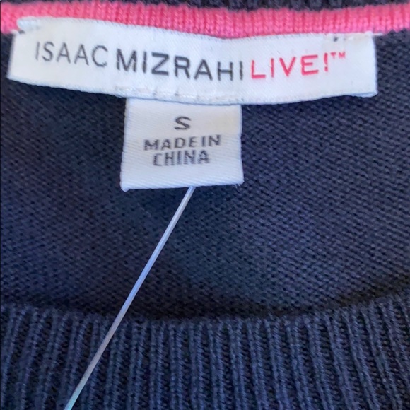 Isaac Mizrahi Live Sweater NWT - Picture 6 of 9